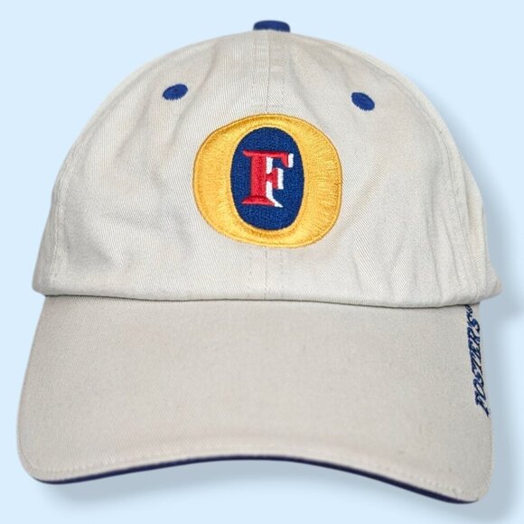 White Foster's Beer Baseball Cap - Picture 1 of 7